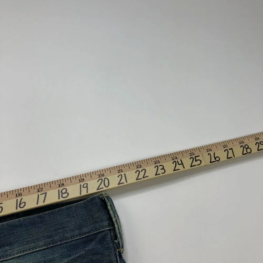 Polo Ralph Lauren Tapered 38x30 (Fits 40W 30L) Mid Rise Denim Blue Jeans